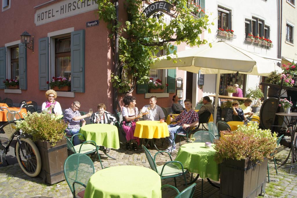 Gasthaus Zum Hirschen Staufen im Breisgau Bagian luar foto