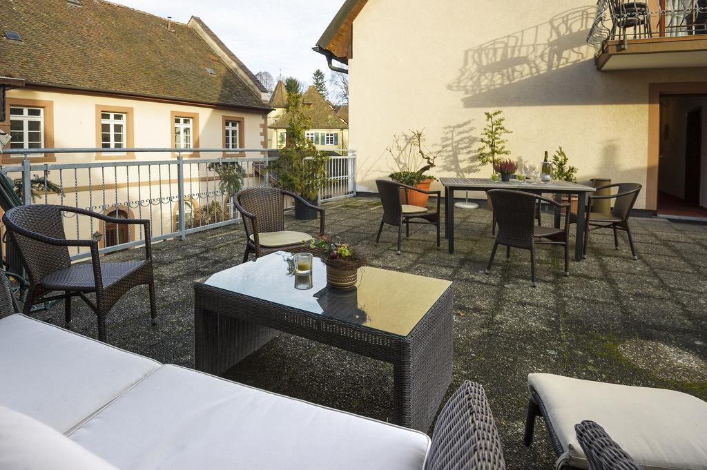 Gasthaus Zum Hirschen Staufen im Breisgau Bagian luar foto
